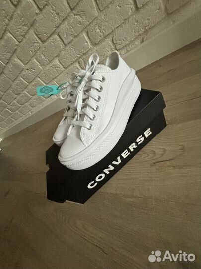 Converse кеды белые