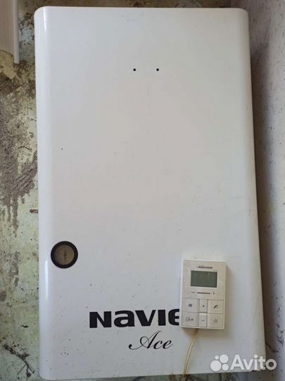 Газовый котел Navien Ace 16, б/у на запчасти