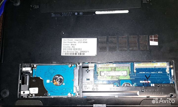 Ноутбук dell inspiron 3737