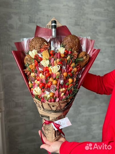 Мужские букеты съедобные