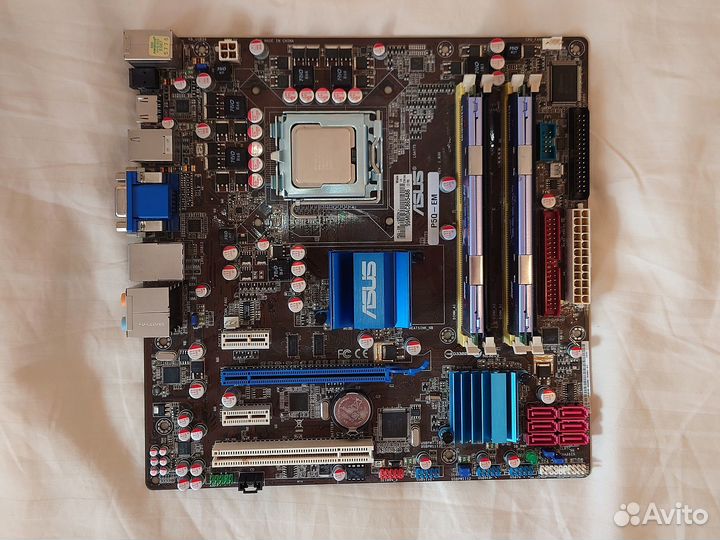 Intel Core2 Q9550 + Asus P5Q-EM + 2 x 2Gb DDR800