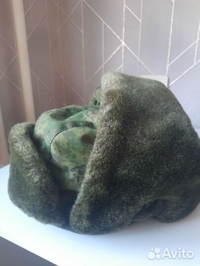 Меховая мужская шапка