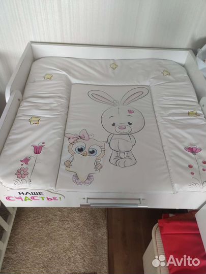 Матрас на пеленальный комод