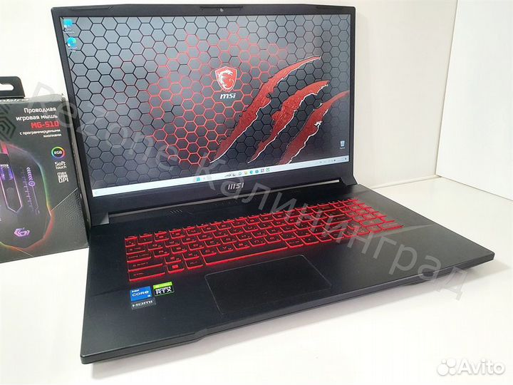 Игровой MSI, SSD M.2, Core i5 12Gen, RTX 4GB, Гара