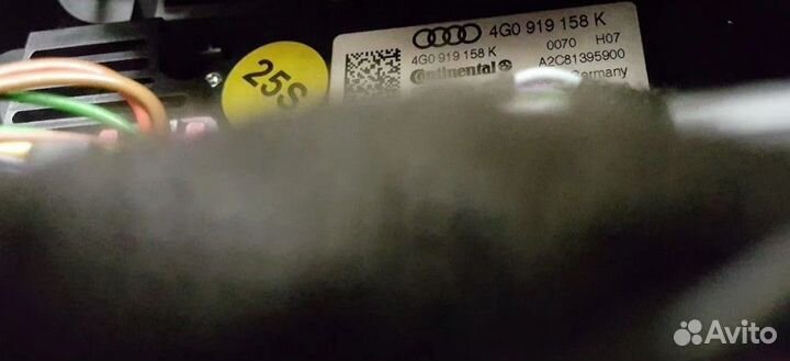 Блок управления климат-контролем Audi A6 C7 Задний