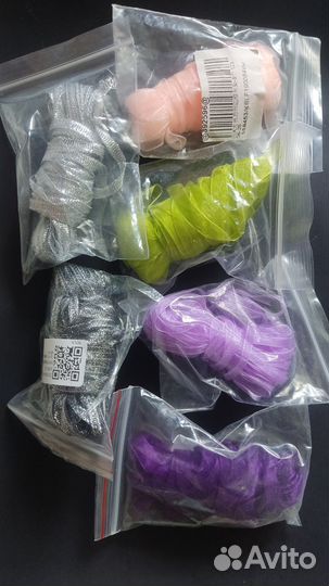 Лента атласная, органза, шнурки