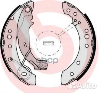 Колодки тормозные S61526 S61526 Brembo