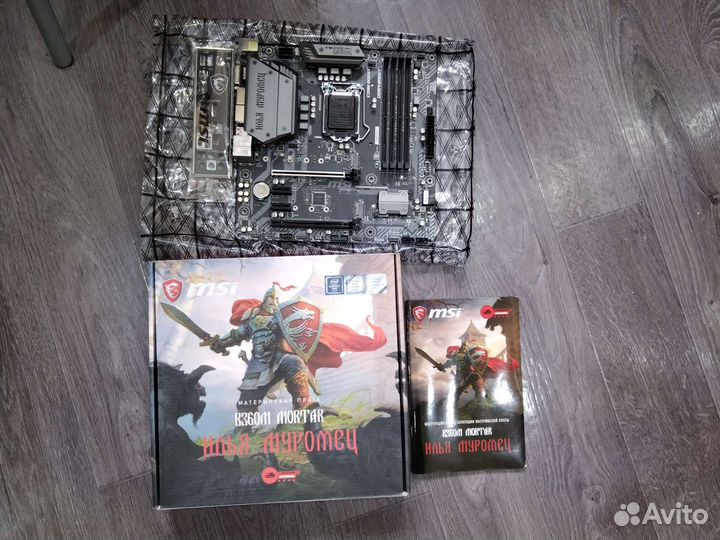 Материнская плата msi b360 mortar