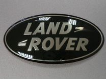 Эмблема для Land Rover темно зелено черная