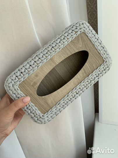 Салфетница из трикотажной пряжи