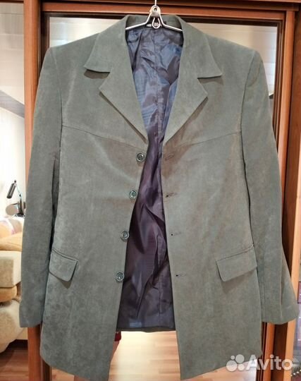 Велюровый пиджак мужской Merkury 44-46