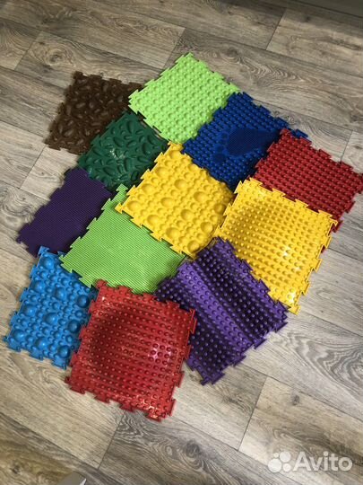 Ортопедический коврик-пазл для детей