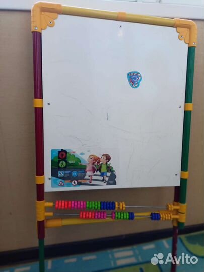 Столик и стульчик для детей с доской