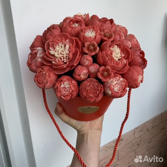 Шоколадные пионы