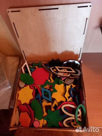 Развивающие деревянные рамки Монтесори