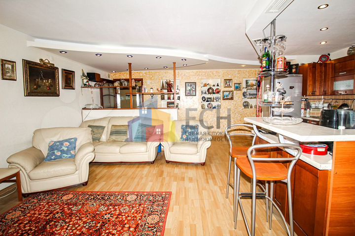 3-к. квартира, 88,7 м², 4/9 эт.