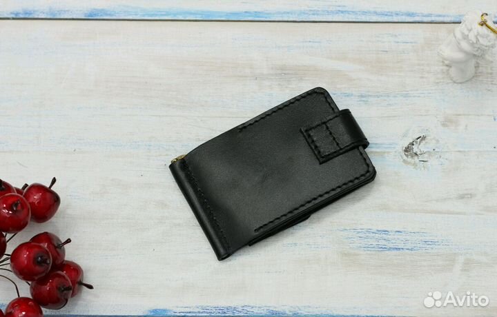 Зажим для денег из кожи в ТЦ, Плаза, 2 этаж