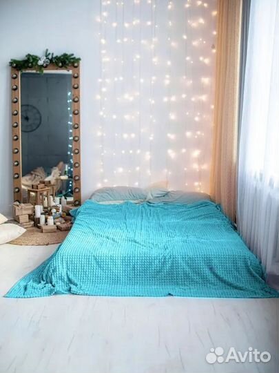 Плед покрывало на кровать диван накидка