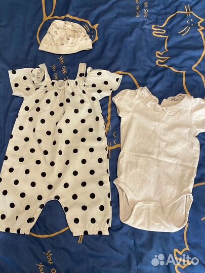 Большой пакет вещей на девочку (размер 74-80)