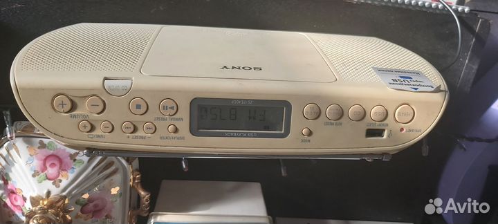 Магнитола sony zs pe 40 cp