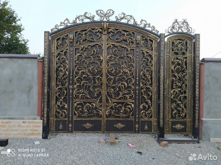 Кованные ворота