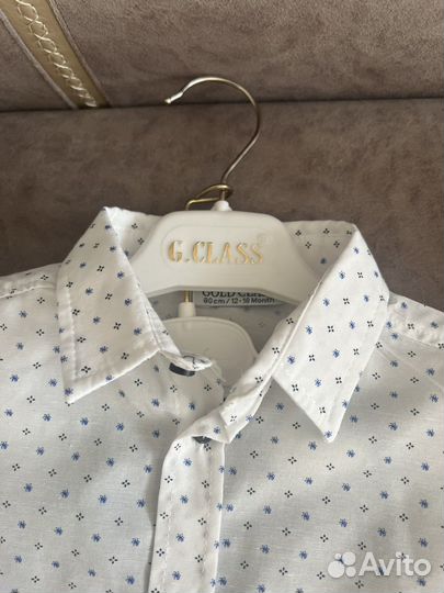 Детская рубашка с джинсами