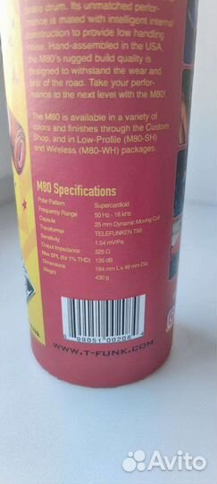 Микрофон Telefunken M80 в наличии