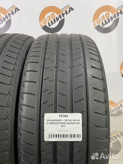Bridgestone Alenza 001 245/40 R21 и 275/35 R21