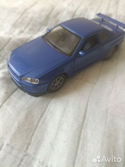 Модель автомобиля nissan skyline r34