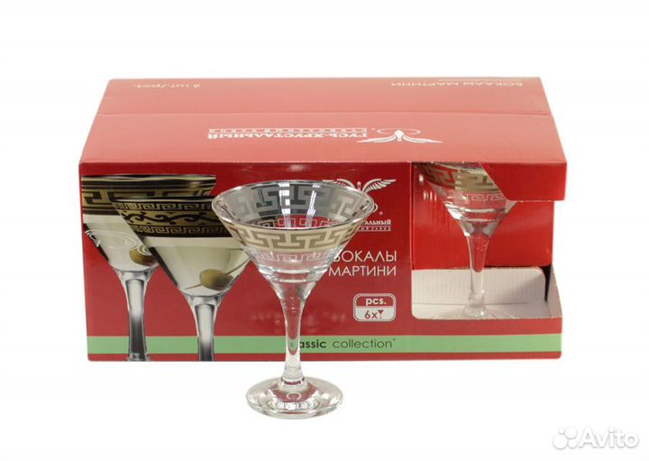 Бокалы 6 шт. 