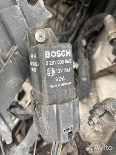 Реле свечей накала skoda audi Volkswagen