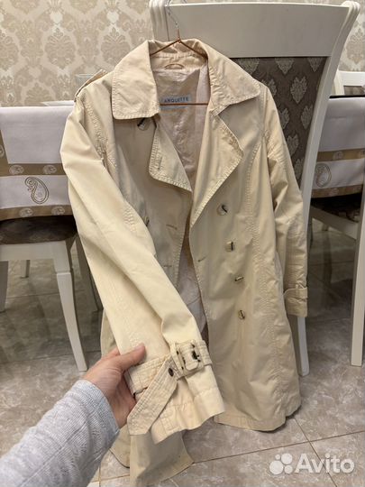 Тренч бежевый женский