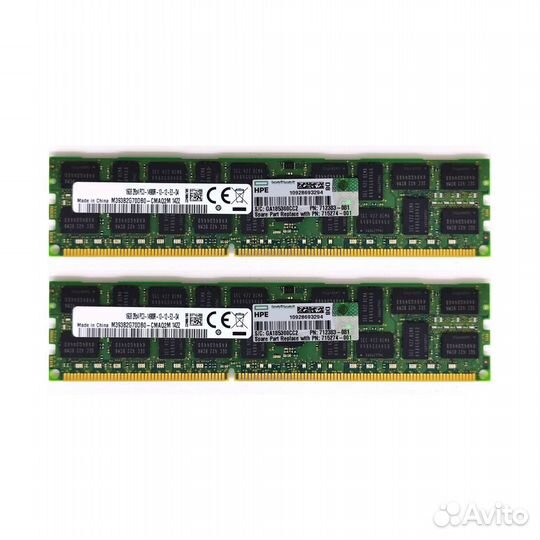 Серверная память HP / HPE DDR3 DDR4