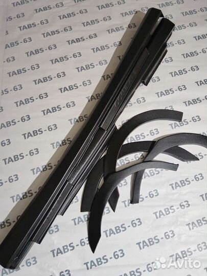 Накладки на пороги и арки дейво nexia к-т