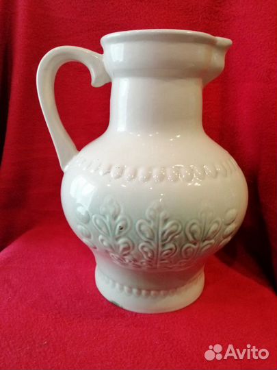 Большой советский керамический кувшин