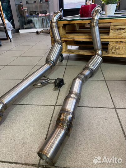 Даунпайп L+R Audi Q7, 4LB Volkswagen Touareg, 7P