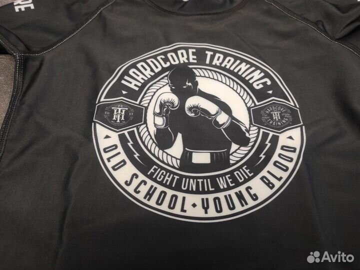 Детский Рашгард hardcore training round LS