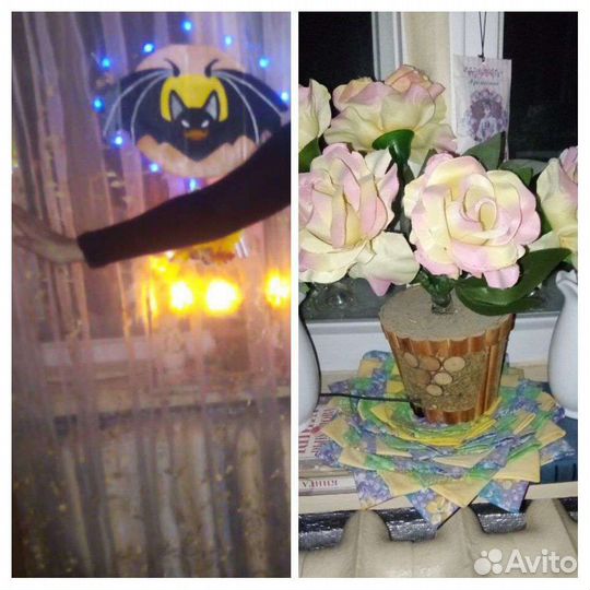 Светильник-Розы