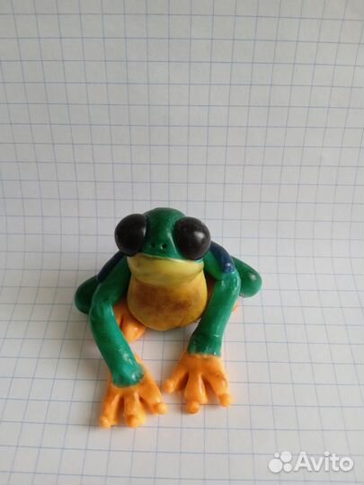 Лягушка из полимерной глины