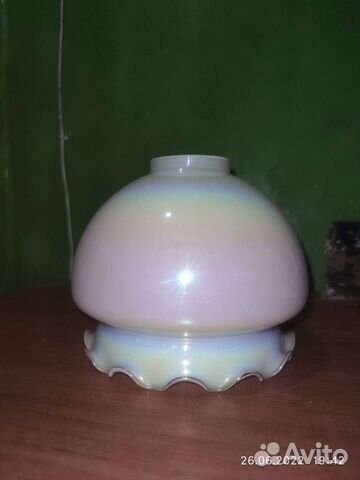 Плафон СССР стекло ретро винтаж