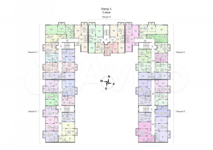 Квартира-студия, 28,2 м², 3/4 эт.
