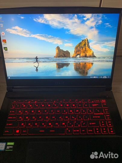 Игровой MSI (Core i5/GTX1650/12gb/SSD/15.6)