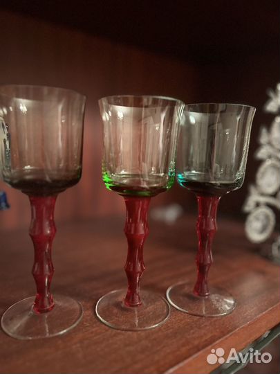 Бокал фужер рюмка СССР Мещерский цветок