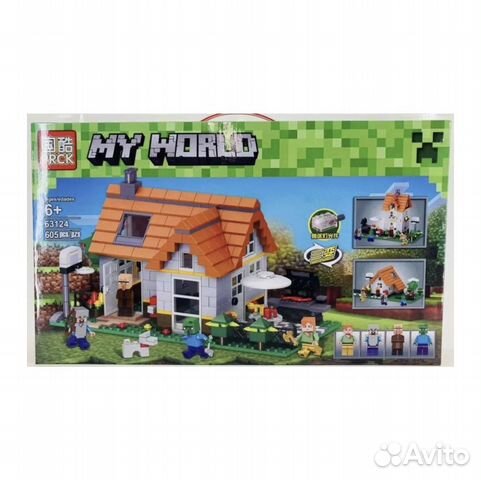 My world 63124 Конструктор Майнкрафт