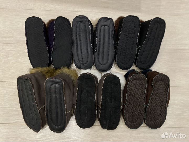 Чуни / меховушки / тапочки из овчины