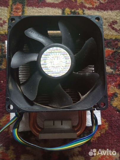 Башенный кулер на 2 медные тепловые трубки