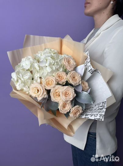 Живые цветы букеты