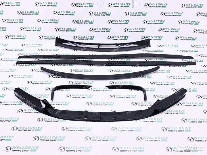 Обвес BMW 2 F22 F23 M2 F87 M-Performance черный