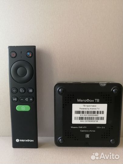 4К смарт приставка Мегафон на Android TV