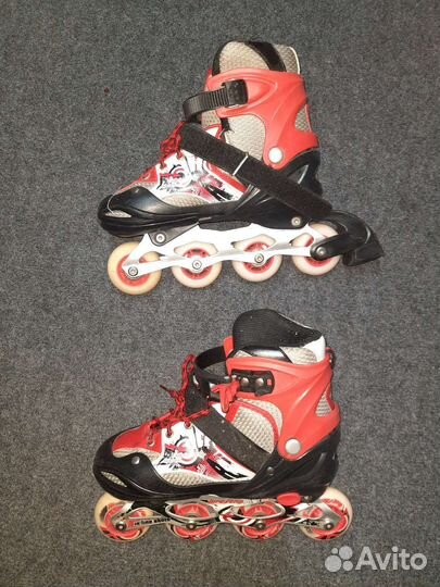 Роликовые коньки детские раздвижные